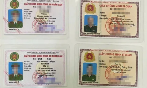 Hà Nội: Khởi tố nhóm đối tượng làm giả con dấu, tài liệu của lực lượng công an, quân đội