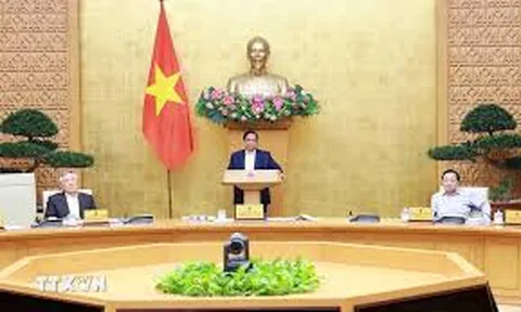 Thủ tướng chủ trì Phiên họp Chính phủ chuyên đề về xây dựng pháp luật tháng 11/2024