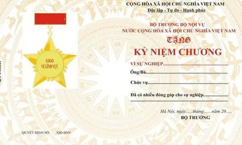 Nguyên tắc xét tặng Kỷ niệm chương về ngành, lĩnh vực thuộc quản lý của Bộ Nội vụ