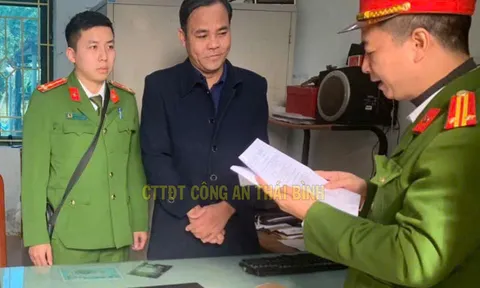 Khởi tố, bắt tạm giam Trưởng phòng Tổ chức hành chính, Cục Thống kê tỉnh Thái Bình