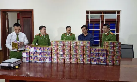 Phá đường dây vận chuyển pháo xuyên quốc gia, thu giữ 250kg pháo nổ