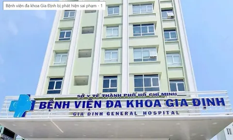 Xử phạt Bệnh viện Đa khoa Gia Định vì người hành nghề không đăng ký
