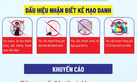 Cảnh báo thủ đoạn mạo danh nhân viên điện lực chiếm đoạt tiền trong tài khoản ngân hàng