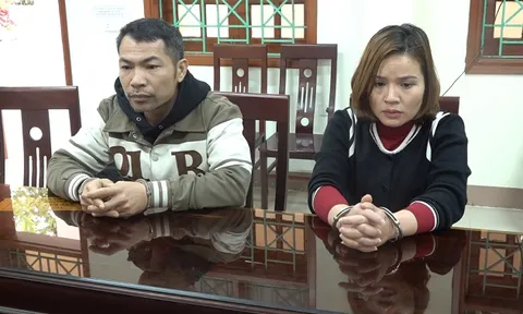 Bắt giữ 2 đối tượng cho vay lãi nặng ở Nghệ An