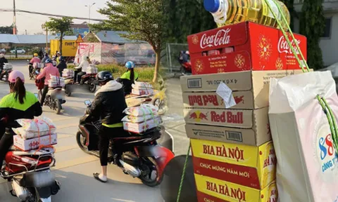 Những điều cần lưu ý khi đi xe máy 'chở Tết về nhà'