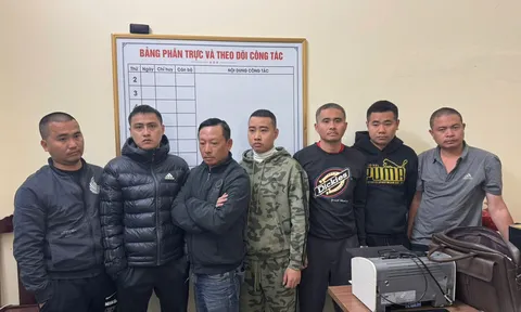 Bắt nhóm đối tượng cưỡng đoạt tài sản dưới hình thức bảo kê bán đào Tết