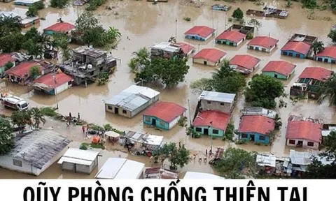 Sửa quy định về bộ máy quản lý và điều hành Quỹ phòng, chống thiên tai các cấp