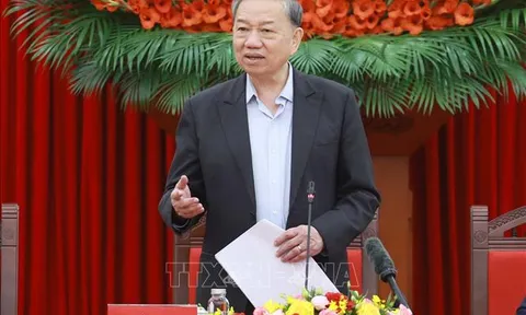 Tổng Bí thư Tô Lâm chủ trì cuộc họp Tiểu ban Văn kiện Đại hội XIV của Đảng
