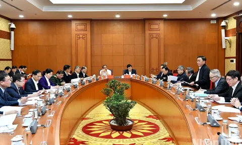 Hội nghị triển khai Chương trình làm việc của Bộ Chính trị, Ban Bí thư năm 2025