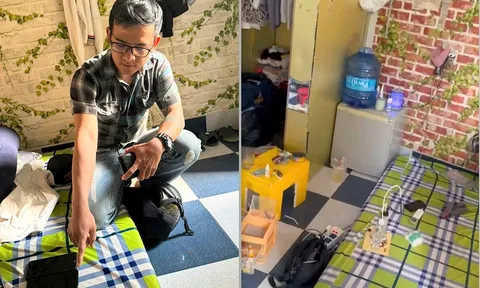 Bắt quả tang nhóm đối tượng tàng trữ, sử dụng ma túy trong phòng trọ