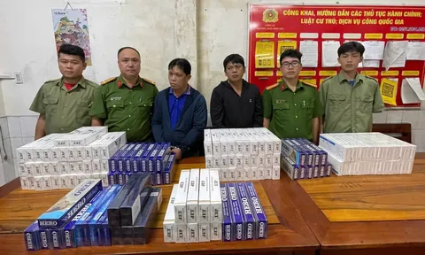 Phát hiện, thu giữ hơn 1.500 bao thuốc lá nhập lậu