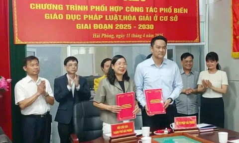 Sở Tư pháp và Hội Luật gia Tp.Hải Phòng phối hợp tăng cường phổ biến, giáo dục pháp luật