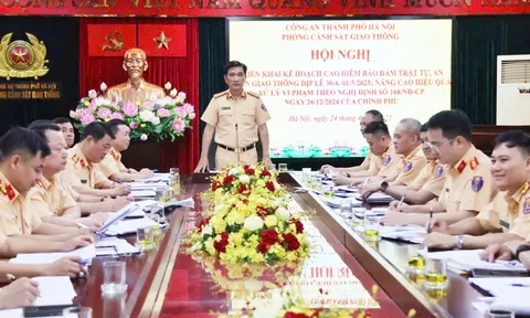 Hà Nội ra quân cao điểm bảo đảm trật tự, an toàn giao thông dịp lễ 30/4 và 1/5