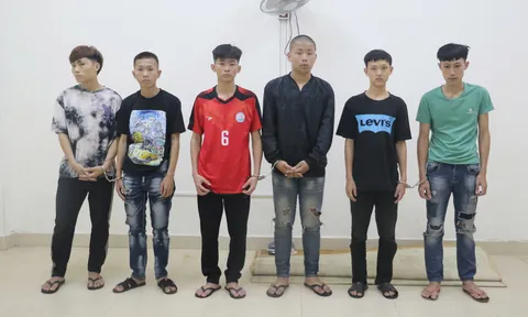Bắt nhóm thanh thiếu niên dùng hung khí cướp, trộm tài sản