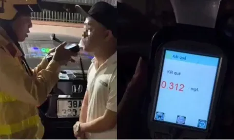 Tạm giữ người đàn ông dùng giấy chứng minh CAND giả để xin bỏ qua vi phạm nồng độ cồn
