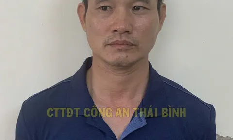 Bắt đối tượng uống rượu say đâm tử vong em rể họ ở Thái Bình
