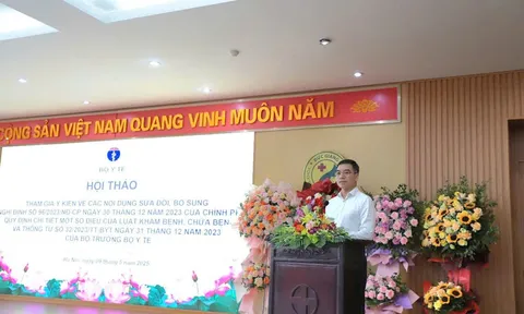 Sửa đổi một số phát sinh trong triển khai lĩnh vực bệnh, chữa bệnh
