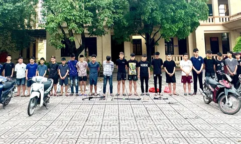 Khởi tố nhóm đối tượng gây rối trật tự công cộng ở Nghệ An