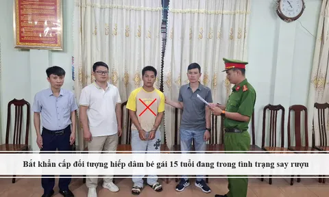 Bắt khẩn cấp đối tượng hiếp dâm bé gái 15 tuổi ở Lai Châu