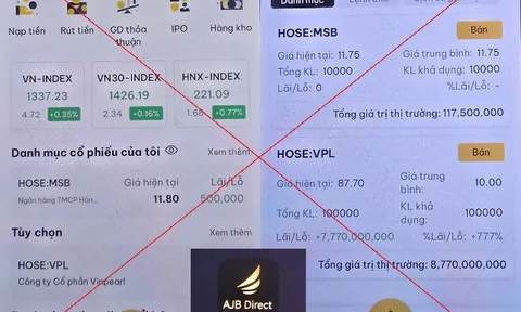 Công an Hà Nội cảnh báo thủ đoạn lừa đảo qua app chứng khoán giả mạo