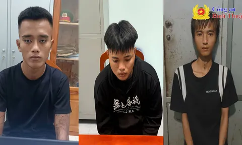 Bắt nhóm đối tượng gây ra nhiều vụ cướp giật tài sản ở Bình Thuận