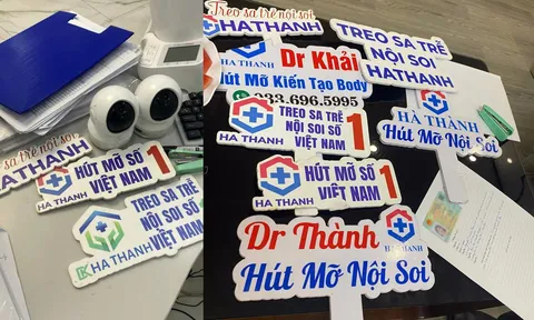 Hà Nội: Phát hiện cơ sở thẩm mỹ không phép mạo danh Bệnh viện Hà Thành