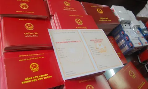 UBND cấp xã quản lý việc sử dụng phôi văn bằng, chứng chỉ