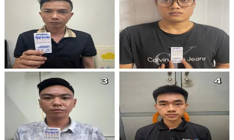 Bắt 4 thanh niên tổ chức sử dụng ma túy trong phòng trọ