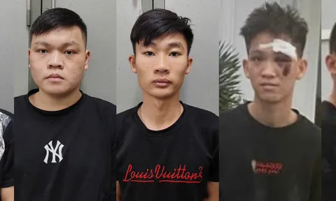 Bắt nhóm đối tượng đánh nhau, gây mất trật tự công cộng ở Hà Nội