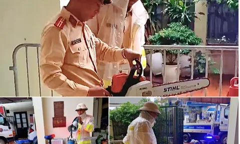 Công an Hà Nội chỉ đạo hỏa tốc ứng phó bão số 3, đảm bảo an toàn cho người dân