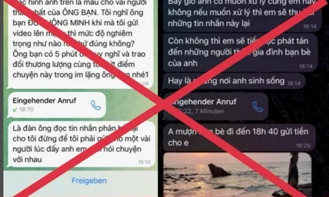 Công an Hà Nội cảnh báo cạm bẫy khi 'chat sex' trên mạng