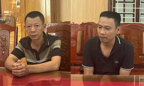 Bắt tạm giam 2 đối tượng khai thác khoáng sản trái phép ở Thanh Hóa
