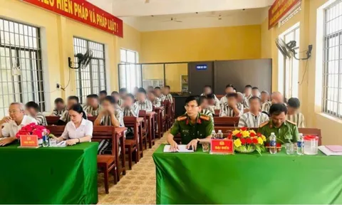 Hội Luật gia tỉnh Quảng Ngãi phổ biến, giáo dục pháp luật cho phạm nhân