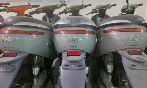 Triệt phá đường dây sản xuất, buôn bán xe máy điện giả liên tỉnh