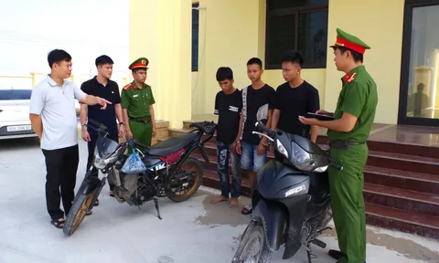 Bắt nhóm đối tượng gây ra 5 vụ cướp giật điện thoại ở Ninh Bình