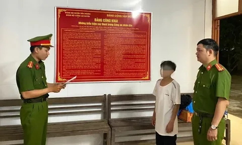 Khởi tố thiếu niên 17 tuổi hiếp dâm người phụ nữ đang say xỉn rồi bỏ trốn