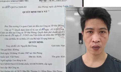 Đối tượng cuối cùng trong nhóm 'giang hồ' 'Bình đen' đã ra đầu thú