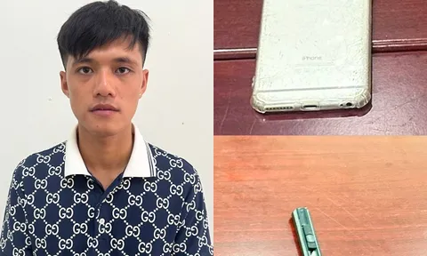 Bắt đối tượng dùng dao khống chế, chiếm đoạt điện thoại của bạn gái cũ