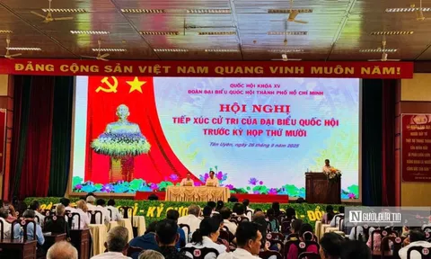 Đại biểu Quốc hội Trần Công Phàn tiếp xúc cử tri tại Tp.HCM