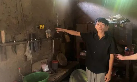 Khởi tố nam thanh niên dùng dao chém bố đẻ trọng thương