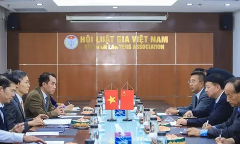 Tăng cường và mở rộng hợp tác giữa Hội Luật gia Việt Nam và Hội Luật gia Trung Quốc