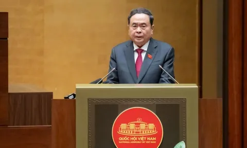 Chủ tịch Quốc hội Trần Thanh Mẫn ký ban hành Nghị quyết của Quốc hội về nhân sự