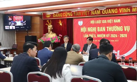 Hội nghị Ban Thường vụ Hội Luật gia Việt Nam lần thứ 5