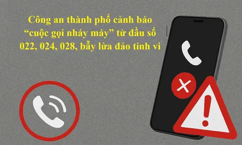 Cần cảnh giác với cuộc gọi nháy máy từ các đầu số 022, 024, 028