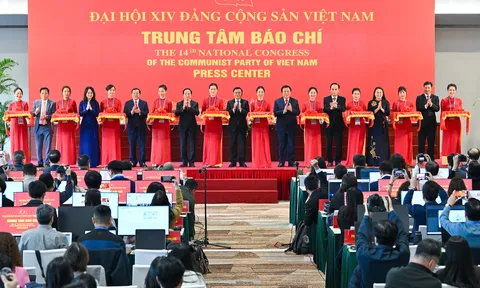 Khai trương Trung tâm Báo chí Đại hội XIV của Đảng