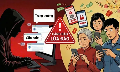 Tin trúng thưởng, hàng Tết giá rẻ: Những chiêu lừa quen mặt dịp Tết Nguyên đán