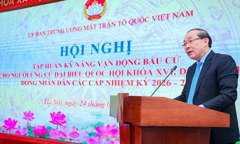 Bồi dưỡng kỹ năng cho người ứng cử ĐBQH khóa XVI thuộc khối MTTQ Việt Nam