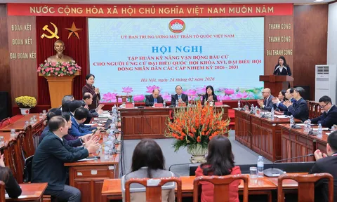 Danh sách người ứng cử ĐBQH khóa XVI thuộc khối Mặt trận Tổ quốc Việt Nam