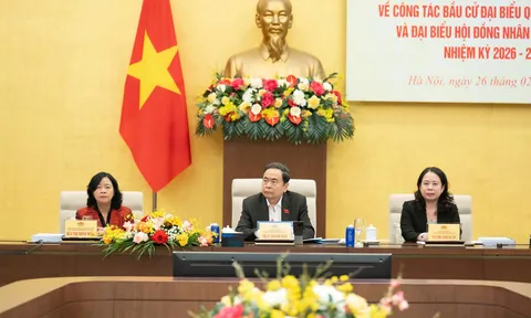 Chủ tịch Quốc hội chủ trì Hội nghị trực tuyến về công tác bầu cử ĐBQH, đại biểu HĐND