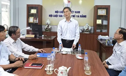 Ông Nguyễn Khánh Ngọc thăm và làm việc với Hội Luật gia Đà Nẵng